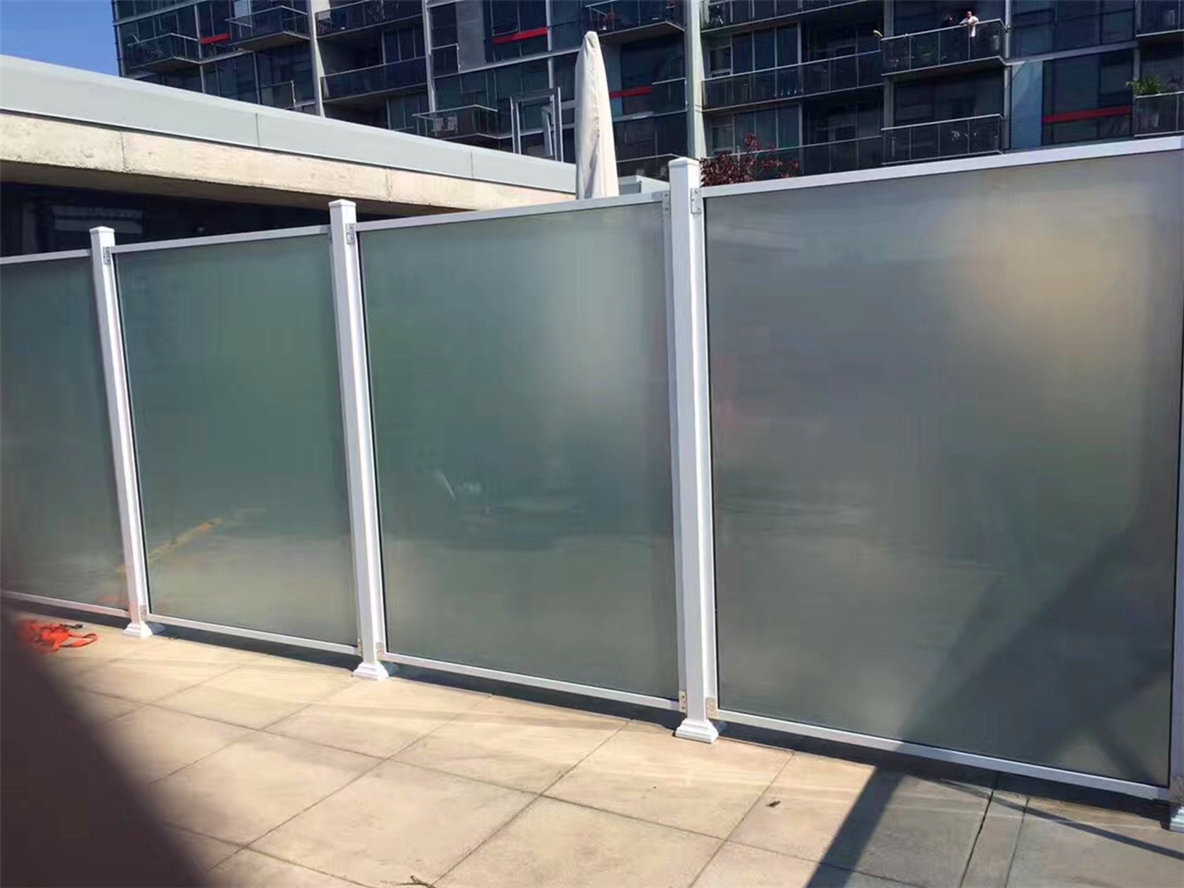 Iron Frame with Glass